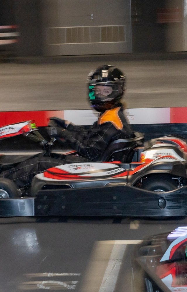 Go Karting at Canary Wharf, London Go Karting at Canary Wharf, London