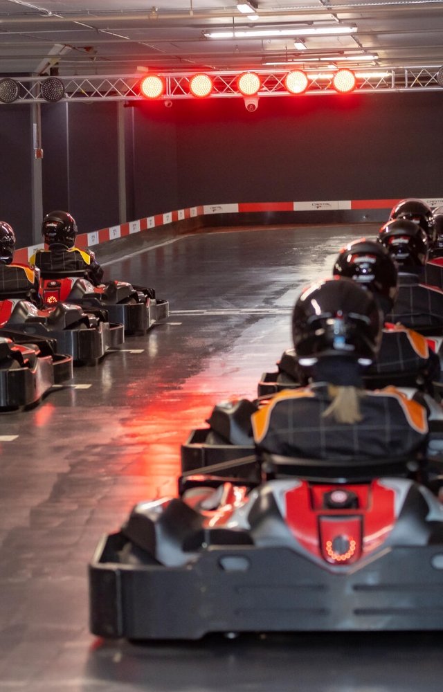 Adult Go Karting at Canary Wharf